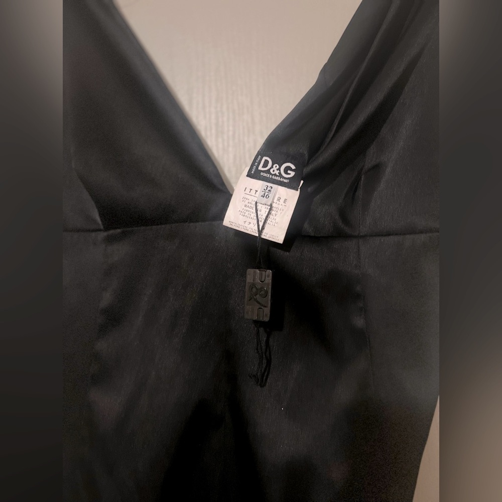 Dolce & Gabbana Satin Ruched Dress 
#treatyoself - Picture 5 of 11